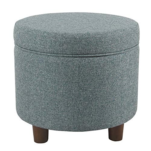 Homepop Large Upholstered Round Storage Ottoman: $52.79 Homepop Large Upholstered Round Storage Ottoman: $52.79