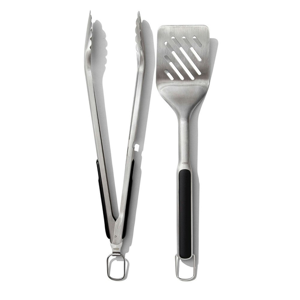 OXO Grilling Turner and Tong 2-Piece Set: $17.99 OXO Grilling Turner and Tong 2-Piece Set: $17.99