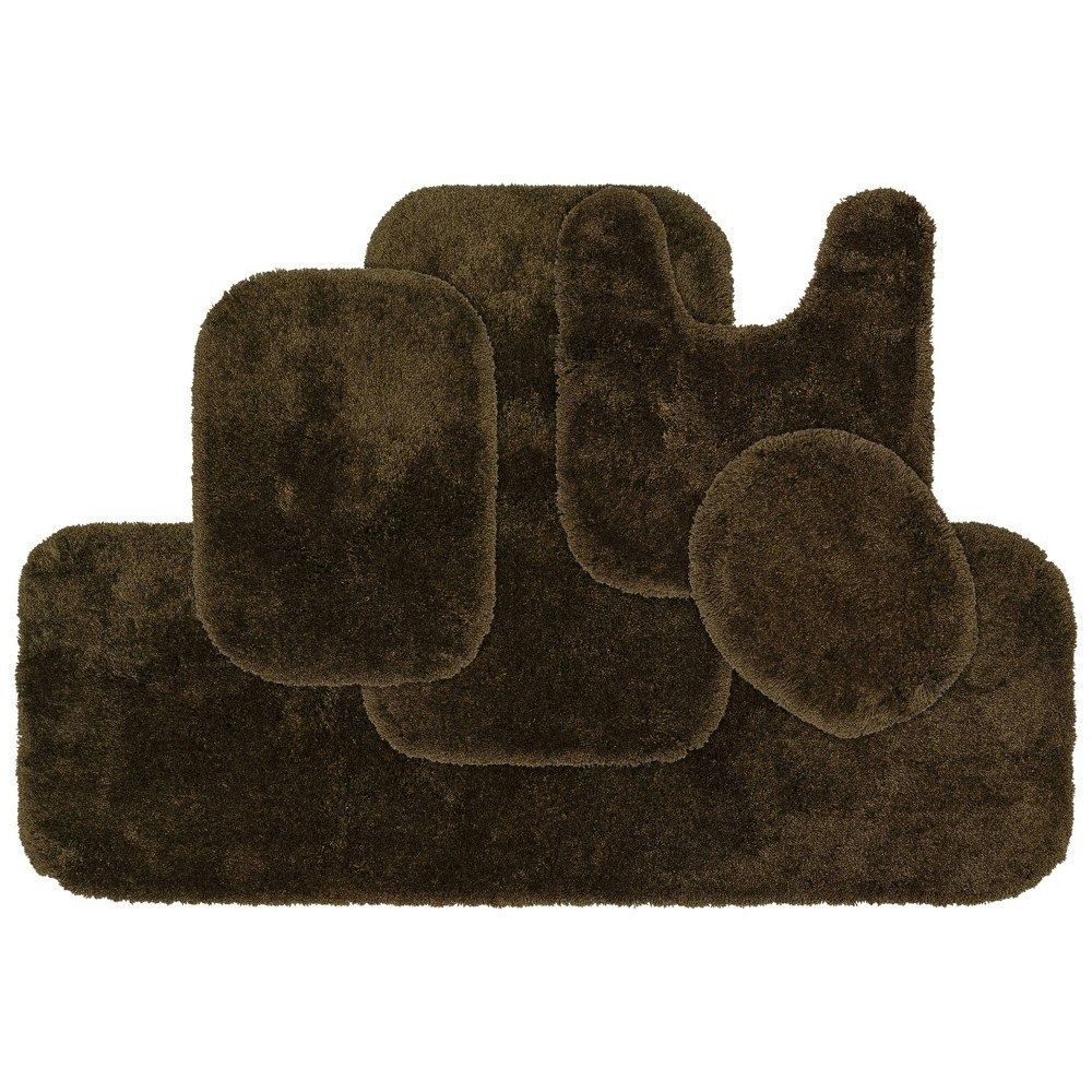 Garland Rug 5-Piece Plush Washable Bath Rug Set: $95.99 Garland Rug 5-Piece Plush Washable Bath Rug Set: $95.99