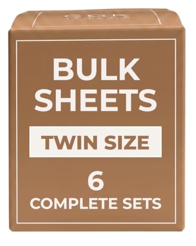Twin Size 3-Piece Sheet Set 6-Pack: $131.74 Twin Size 3-Piece Sheet Set 6-Pack: $131.74