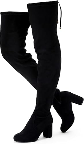 Vepose Women's 992 Thigh-High 3-Inch Block Heel Boots: $45.97 Vepose Women's 992 Thigh-High 3-Inch Block Heel Boots: $45.97