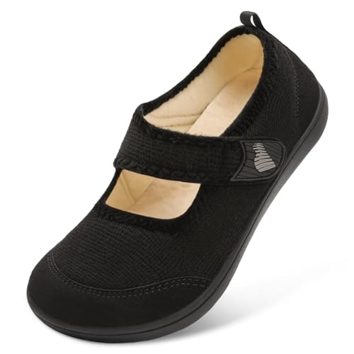 Barerun Women's Wide Diabetic Slippers: $23.18