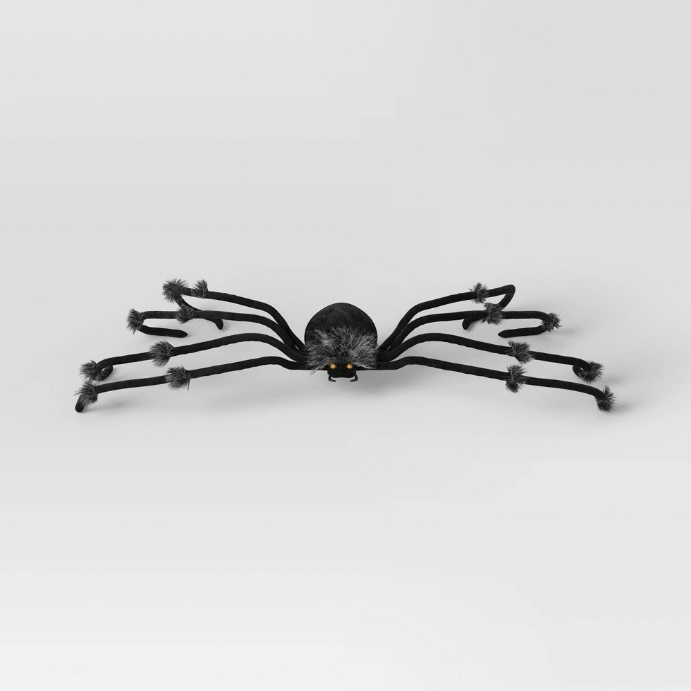 Hyde and EEK! Boutique 50-inch Plush Spider Halloween Prop: $10 Hyde and EEK! Boutique 50-inch Plush Spider Halloween Prop: $10