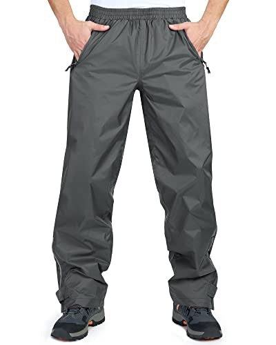 33,000ft Men's Waterproof Rain Pants: $27.29