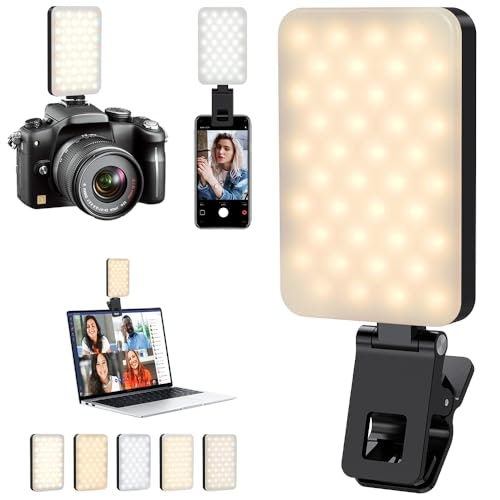 Portable Clip-On LED Ring Light: $9.99 Portable Clip-On LED Ring Light: $9.99