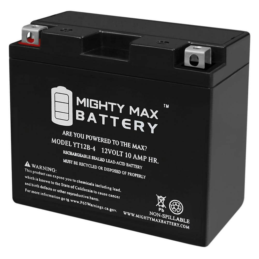 YT12B-4 12V 10Ah SLA Replacement Battery: $33.99 YT12B-4 12V 10Ah SLA Replacement Battery: $33.99