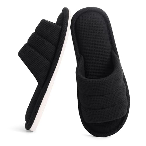 Shevalues Waffle Indoor Slippers: $18.69