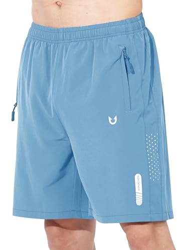 Northyard Men's Athletic Running Shorts with Zipper Pockets: $23.78 Northyard Men's Athletic Running Shorts with Zipper Pockets: $23.78
