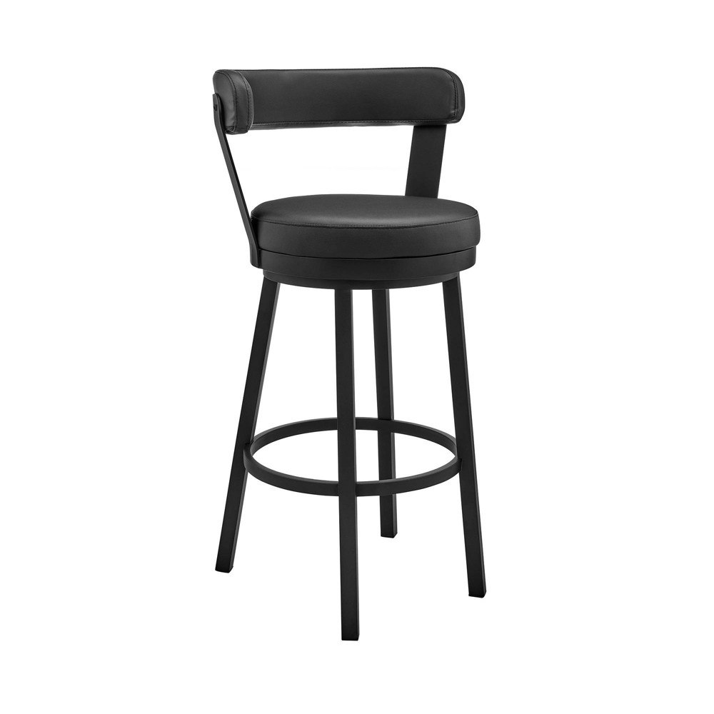 Armen Living 30-Inch Kobe Swivel Barstool: $196.99