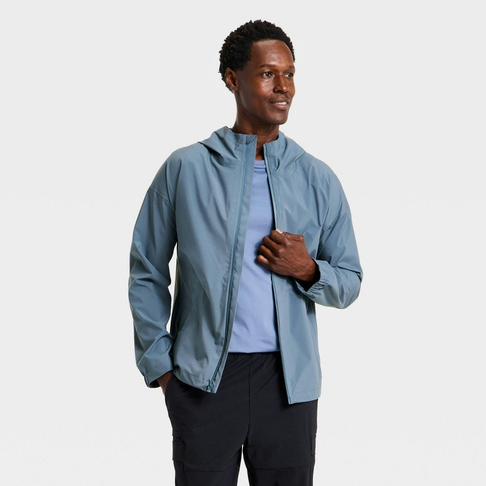 All In Motion Men's Waterproof Jacket: $30 All In Motion Men's Waterproof Jacket: $30