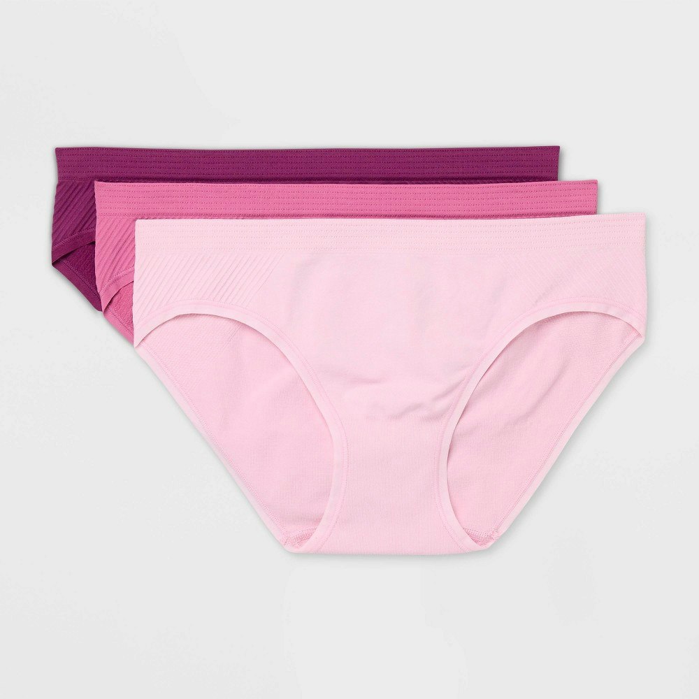 Auden Women's Seamless Bikini Underwear 3-Pack: $15 Auden Women's Seamless Bikini Underwear 3-Pack: $15