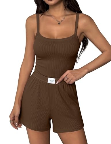 Ekouaer Women's 2-Piece Sleeveless Pajama Set: $14.44 Ekouaer Women's 2-Piece Sleeveless Pajama Set: $14.44