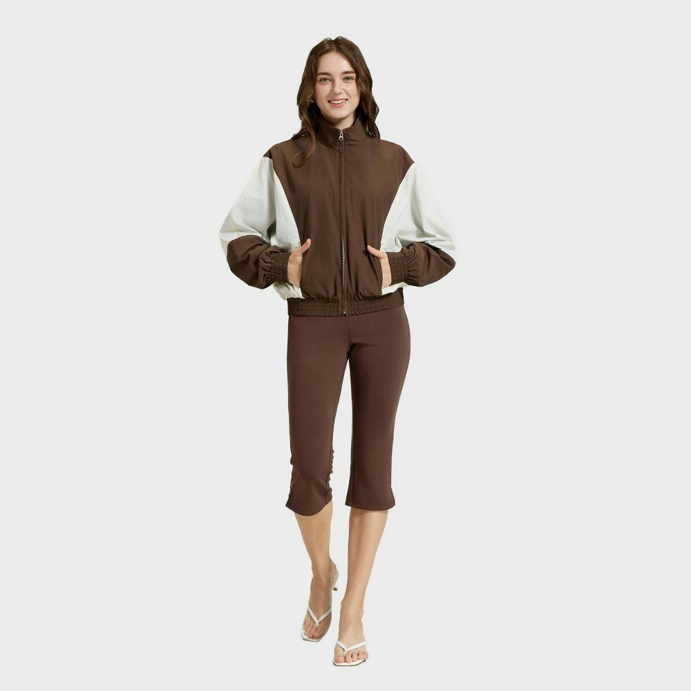 Women's Colorblock Front-Zip Track Jacket: $45 Women's Colorblock Front-Zip Track Jacket: $45