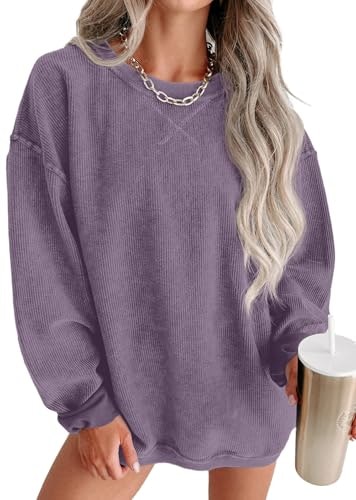 Onlystory Women's Oversized Corduroy Pullover: $24.64 Onlystory Women's Oversized Corduroy Pullover: $24.64