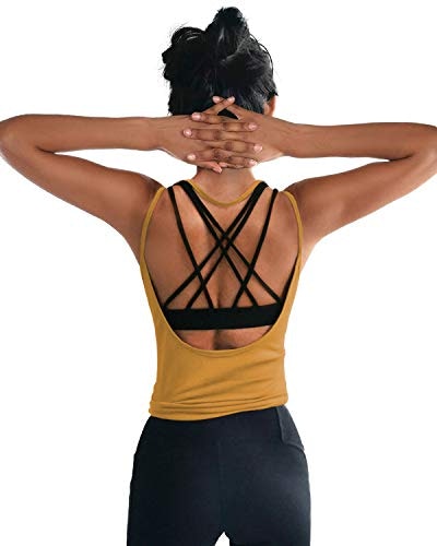 Oyanus Women's Backless Workout Tank Top: $14.99 Oyanus Women's Backless Workout Tank Top: $14.99