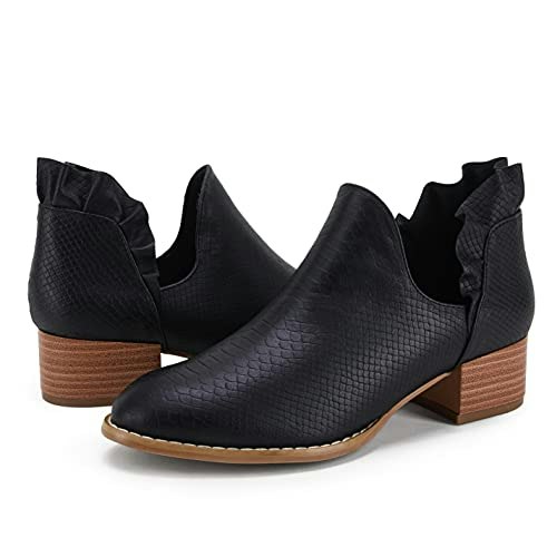 Fashare Women's Cutout Ankle Booties: $42.99 Fashare Women's Cutout Ankle Booties: $42.99
