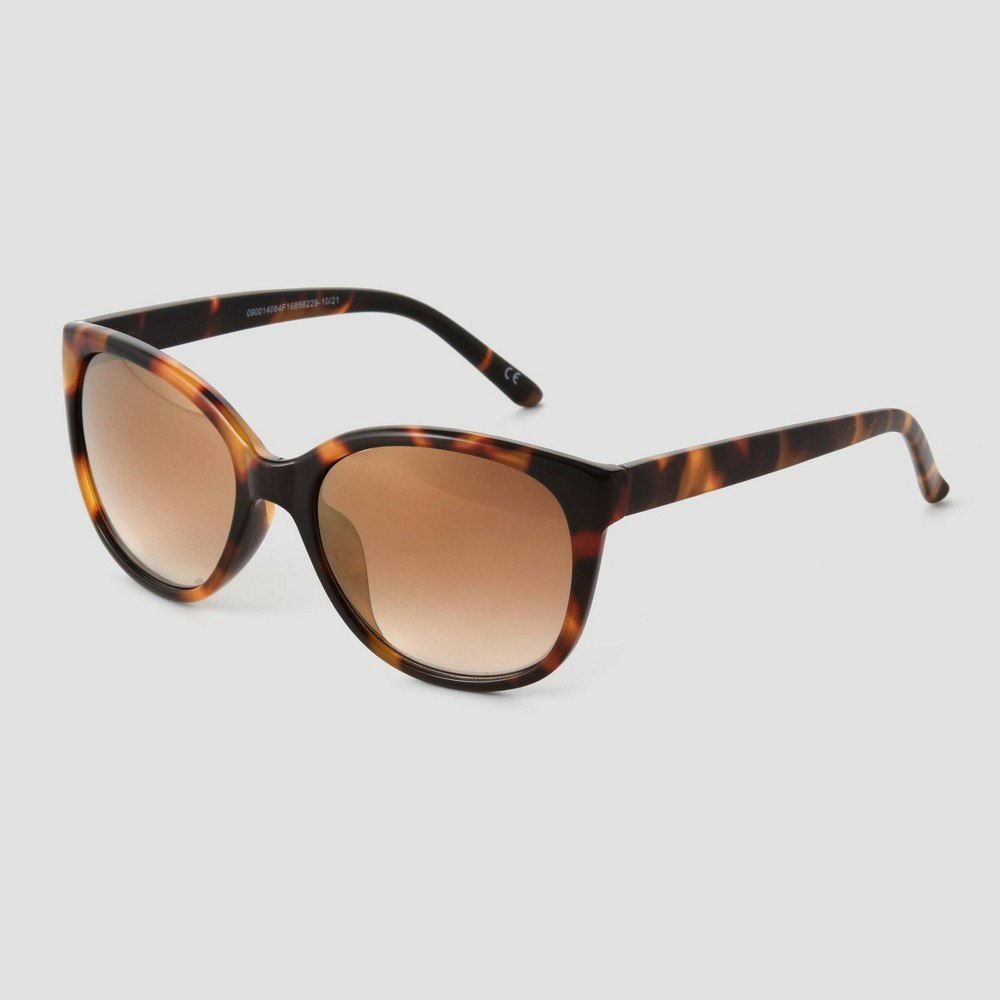 Universal Thread Women's Shiny Plastic Cateye Sunglasses: $17