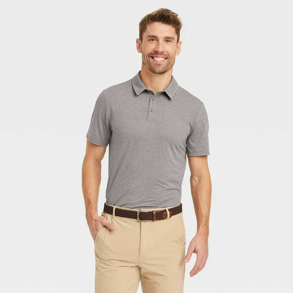 All In Motion Men's Jersey Polo Shirt: $20 All In Motion Men's Jersey Polo Shirt: $20