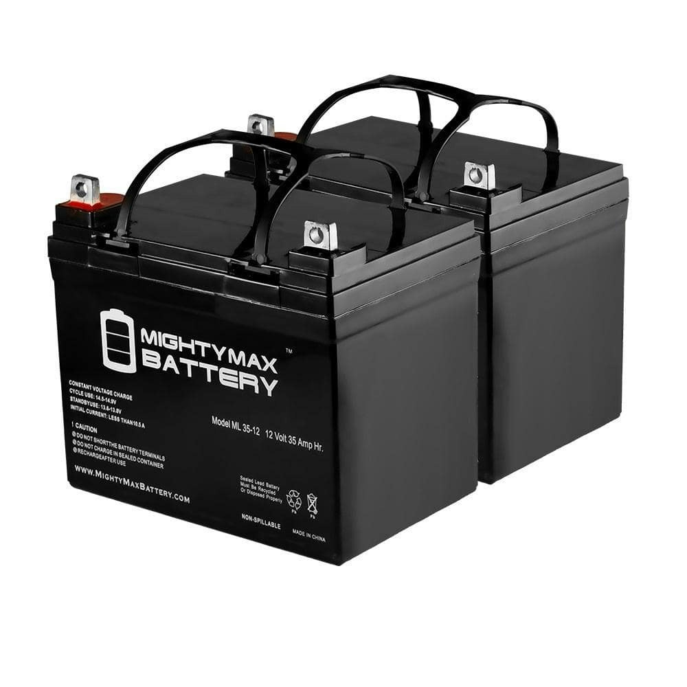 ML35-12 12V 35Ah Wheelchair Battery 2-Pack: $148.99 ML35-12 12V 35Ah Wheelchair Battery 2-Pack: $148.99