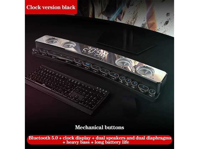 Soaiy SH39 Bluetooth Gaming Soundbar: $134.63 Soaiy SH39 Bluetooth Gaming Soundbar: $134.63