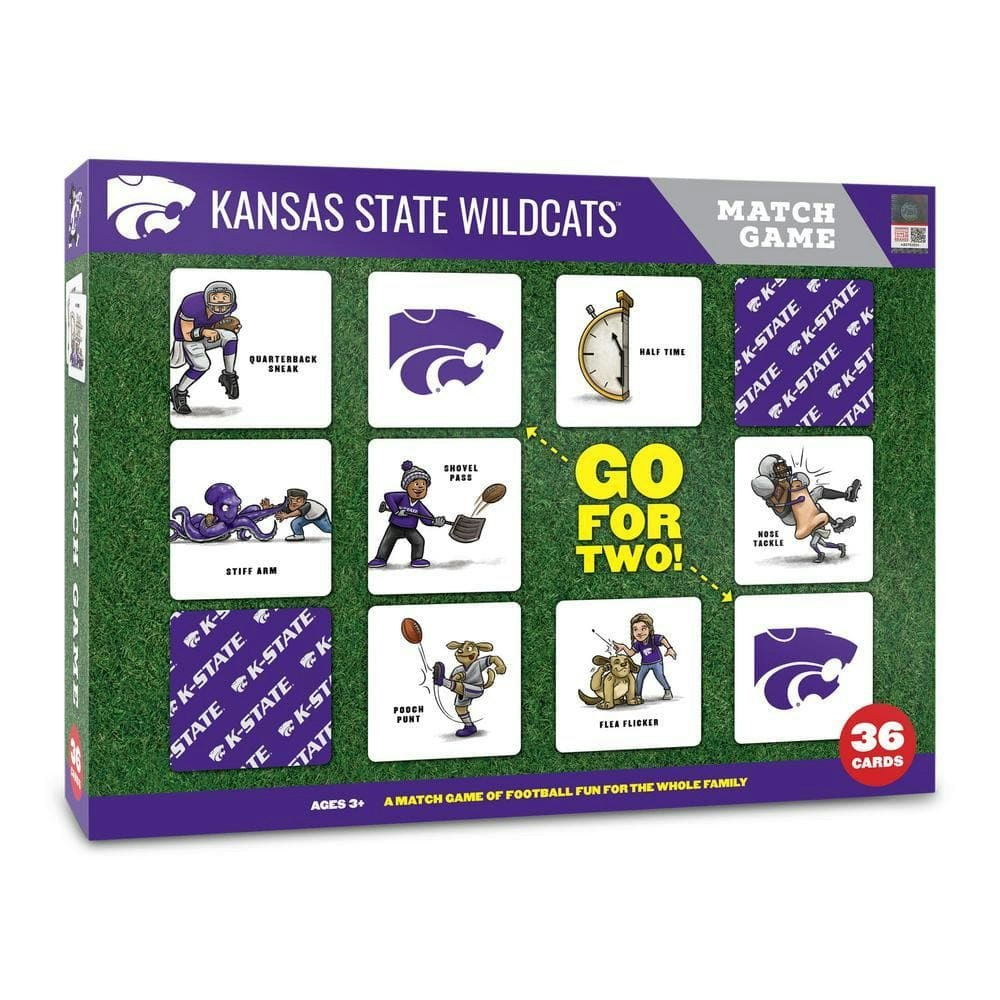 Kansas State Wildcats Memory Match Game: $16.48 Kansas State Wildcats Memory Match Game: $16.48