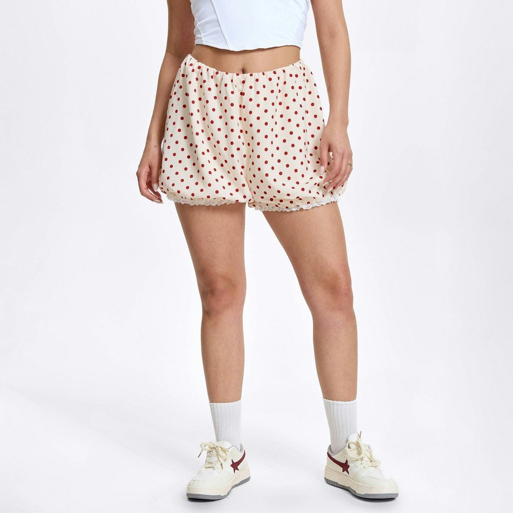 Wild Fable Women's Lace Bubble Shorts: $26 Wild Fable Women's Lace Bubble Shorts: $26