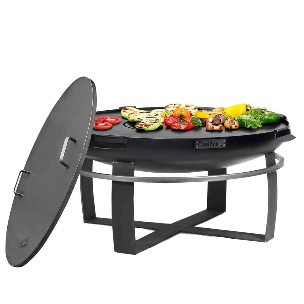 Viking 32-inch Fire Pit with Grill Plate and Cover Lid: $530.22 Viking 32-inch Fire Pit with Grill Plate and Cover Lid: $530.22
