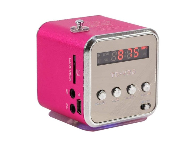 TD-V26 Portable Mini Digital Speaker: $28.99 TD-V26 Portable Mini Digital Speaker: $28.99