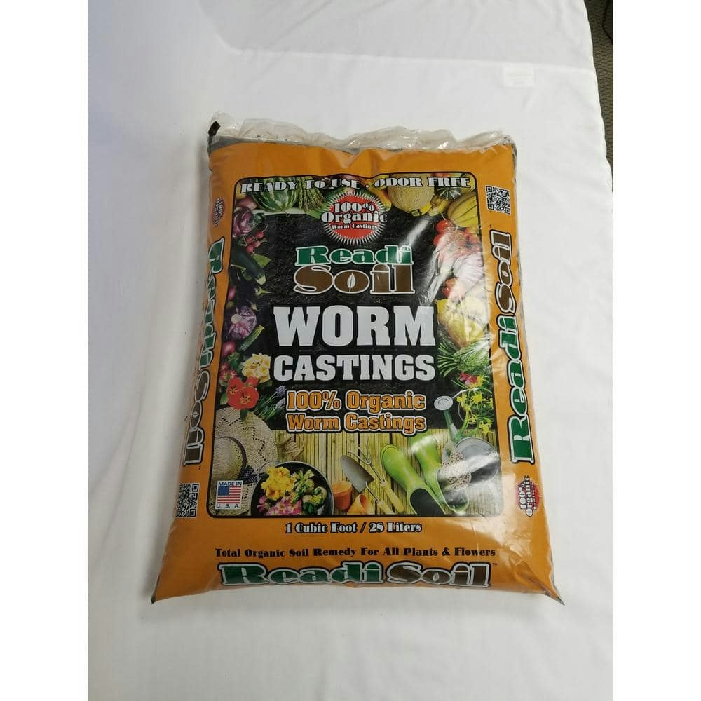 22-Pound Organic Worm Castings and Peat Moss Soil Amendment: $26.65 22-Pound Organic Worm Castings and Peat Moss Soil Amendment: $26.65