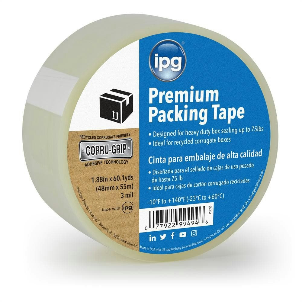 Premium Packing Tape 1.88-inch x 60.1-yard: $7.74 Premium Packing Tape 1.88-inch x 60.1-yard: $7.74