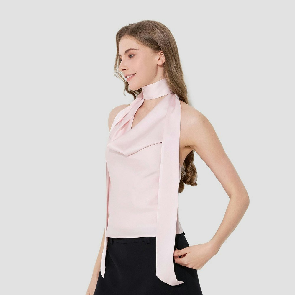 Wild Fable Women's Scarf Cowl Neck Halter Top: $30 Wild Fable Women's Scarf Cowl Neck Halter Top: $30