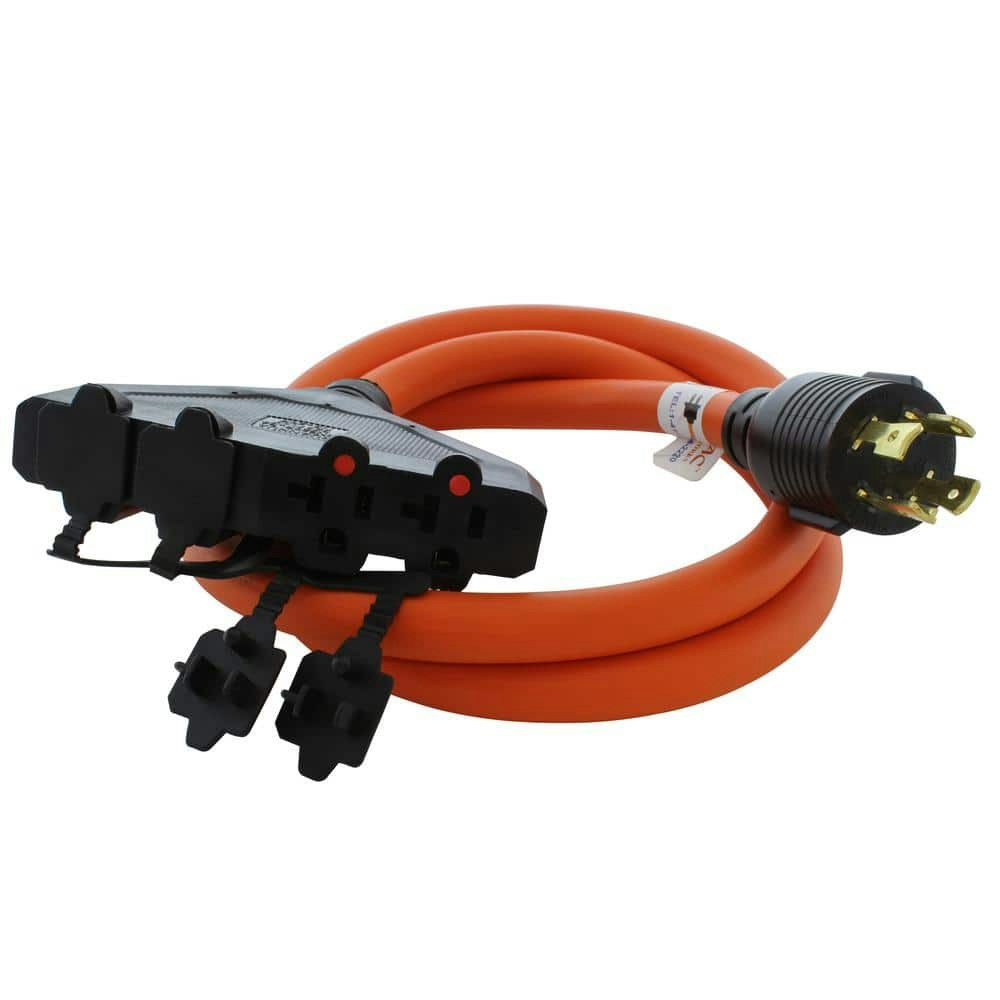 L14-30P to 4-Outlet 20A Generator Power Adapter Cord: $47.99 L14-30P to 4-Outlet 20A Generator Power Adapter Cord: $47.99