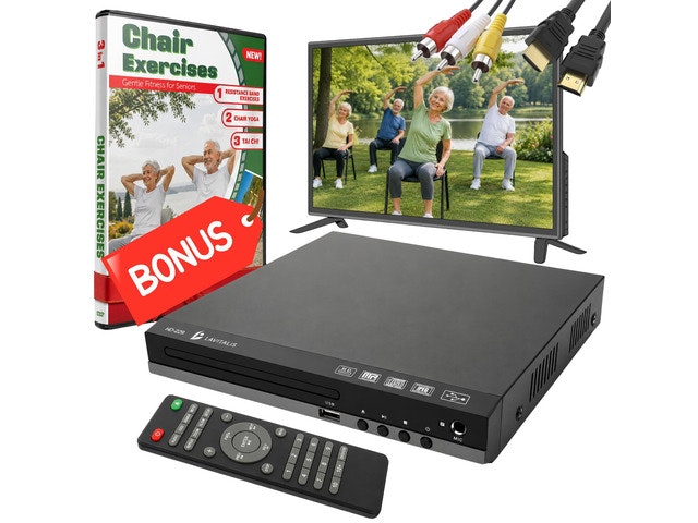 DVD Player with HDMI and USB Input: $79.99 DVD Player with HDMI and USB Input: $79.99