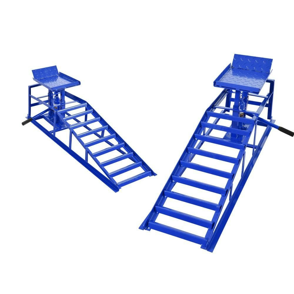 5-Ton Hydraulic Auto Service Ramps 2-Pack: $253.33
