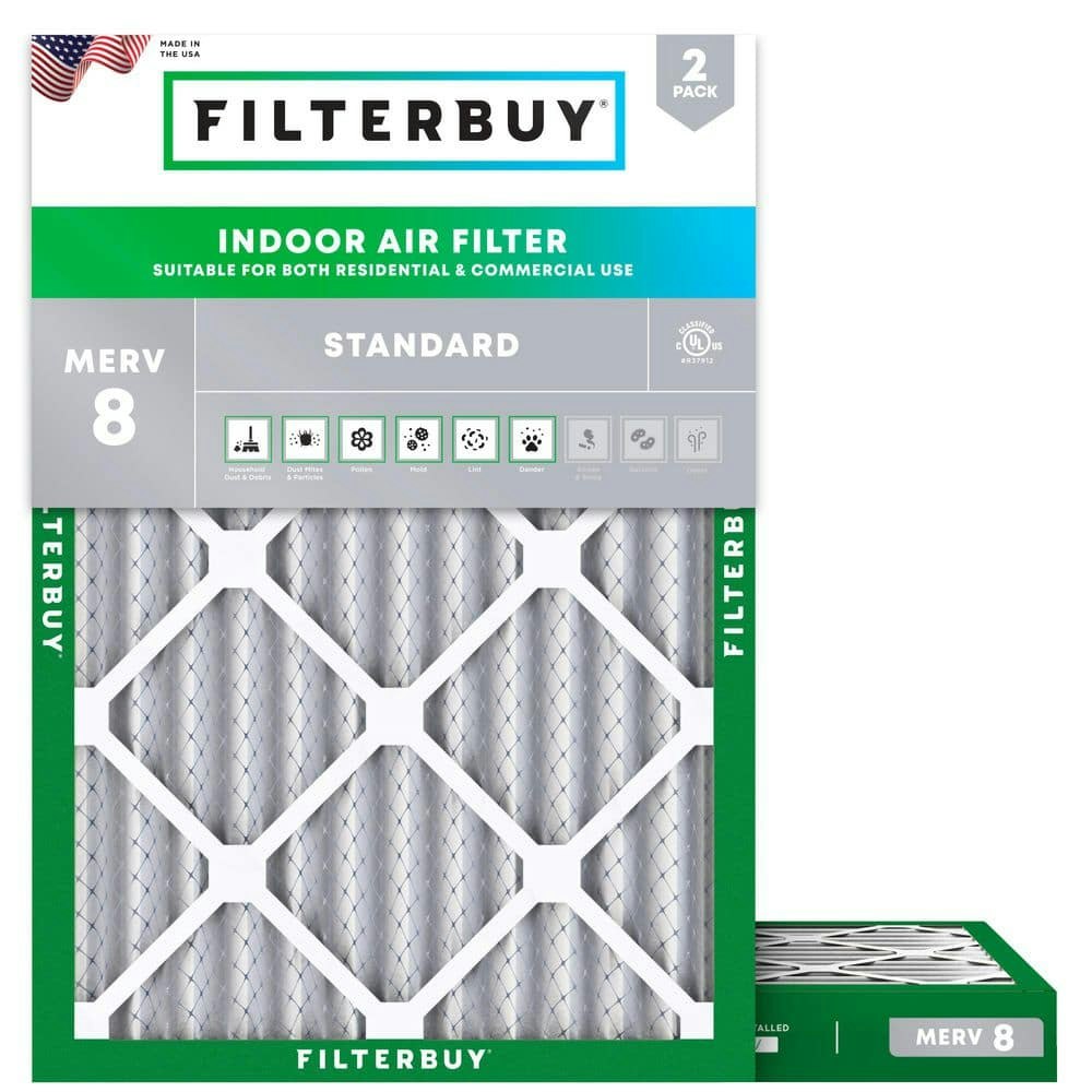 19" x 22" x 2" MERV 8 Pleated HVAC Air Filter 2-Pack: $44.98 19" x 22" x 2" MERV 8 Pleated HVAC Air Filter 2-Pack: $44.98