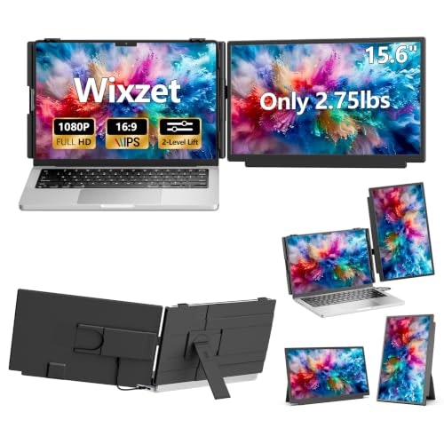 Wixzet 15.6-inch FHD Laptop Screen Extender: $119.95 Wixzet 15.6-inch FHD Laptop Screen Extender: $119.95