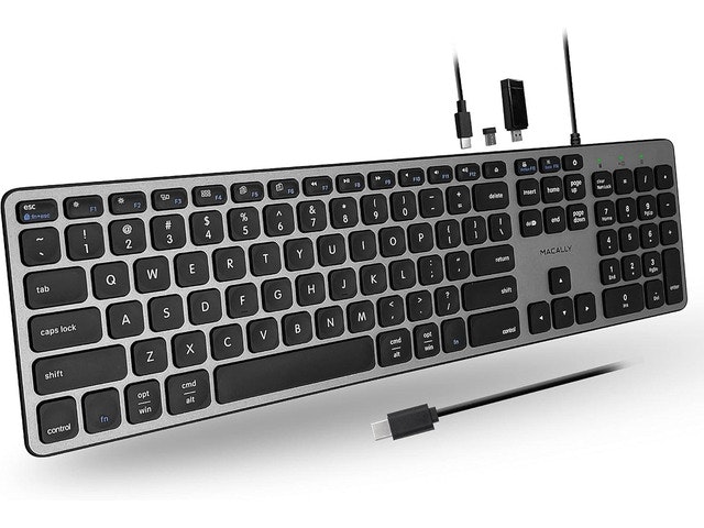 Macally Wired USB-C Keyboard: $138.89 Macally Wired USB-C Keyboard: $138.89