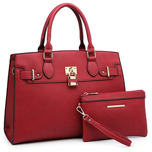 Dasein Women's Satchel Tote Bag with Wallet: $50.99 Dasein Women's Satchel Tote Bag with Wallet: $50.99