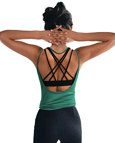 Oyanus Women's Backless Workout Tank Top: $14.99 Oyanus Women's Backless Workout Tank Top: $14.99