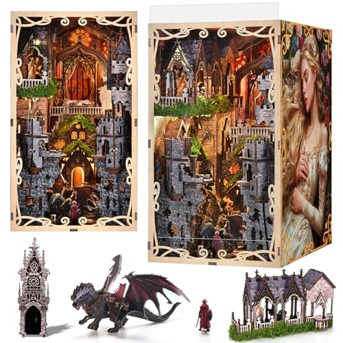 MiniCity Sleeping Beauty DIY Book Nook Kit: $39.97 MiniCity Sleeping Beauty DIY Book Nook Kit: $39.97