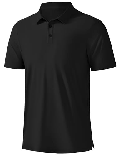 Asyjumpd Men's Quick-Dry Athletic Golf Polo Shirt: $14.10 Asyjumpd Men's Quick-Dry Athletic Golf Polo Shirt: $14.10