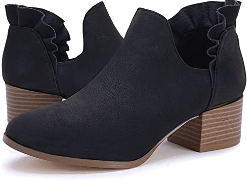 Fashare Women's Cutout Ankle Booties: $42.99