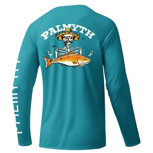 Palmyth Men's Long Sleeve UPF 50+ Fishing Shirt: $22.93