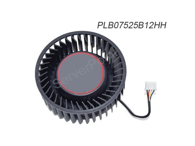 PLB07525B12HH 75mm 4-Pin Graphics Card Cooling Fan: $38.80