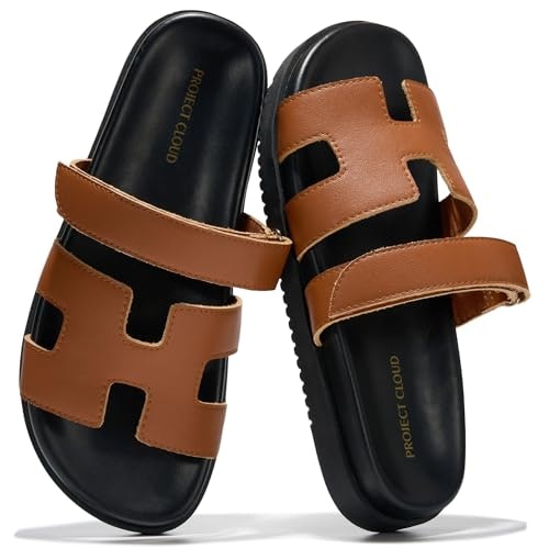 Project Cloud Genuine Leather Sandals: $39.90