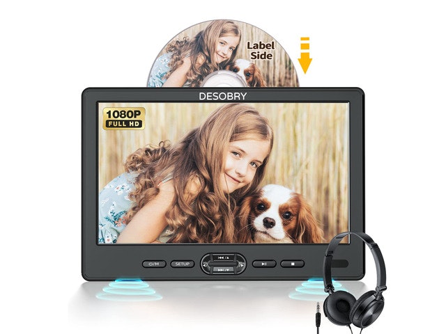 10.5-Inch Portable Car DVD Player: $143.99 10.5-Inch Portable Car DVD Player: $143.99