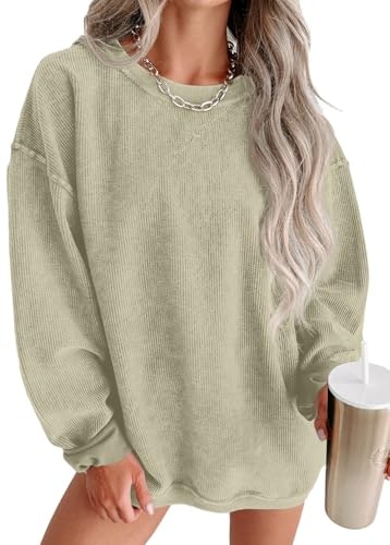 Onlystory Women's Oversized Corduroy Pullover: $24.64 Onlystory Women's Oversized Corduroy Pullover: $24.64