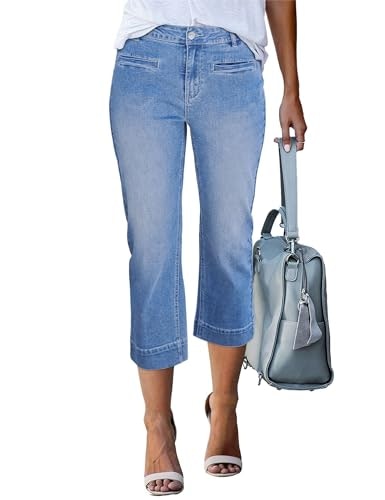 Luvamia High Waisted Cropped Denim Jeans: $19.99 Luvamia High Waisted Cropped Denim Jeans: $19.99