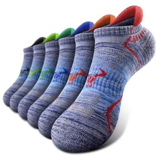 Bulliant Men's Low-Cut Running Ankle Socks 6-Pack: $12.74 Bulliant Men's Low-Cut Running Ankle Socks 6-Pack: $12.74