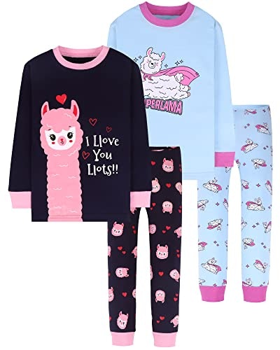 Girls' Cotton Llama Pajamas Size 8: $31.44 Girls' Cotton Llama Pajamas Size 8: $31.44